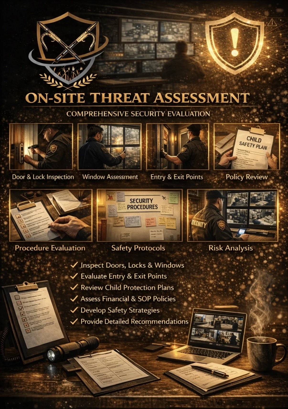 On-Site Risk and Threat Management Assessment