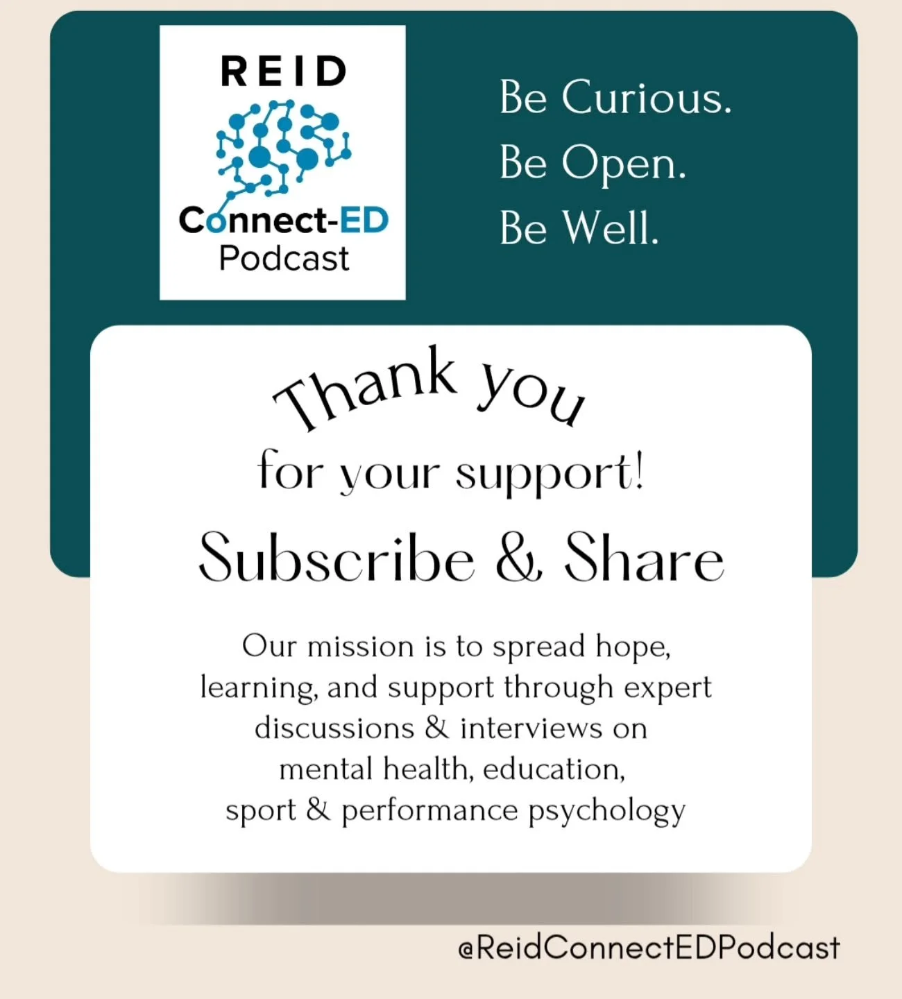 We started this podcast as an outgrowth of sharing wisdom, amazing conversations with colleagues, friends, mentors, and those we learn from and are inspired by. We have continued through 7 seasons so far to spread points of learning to all. 

The bes