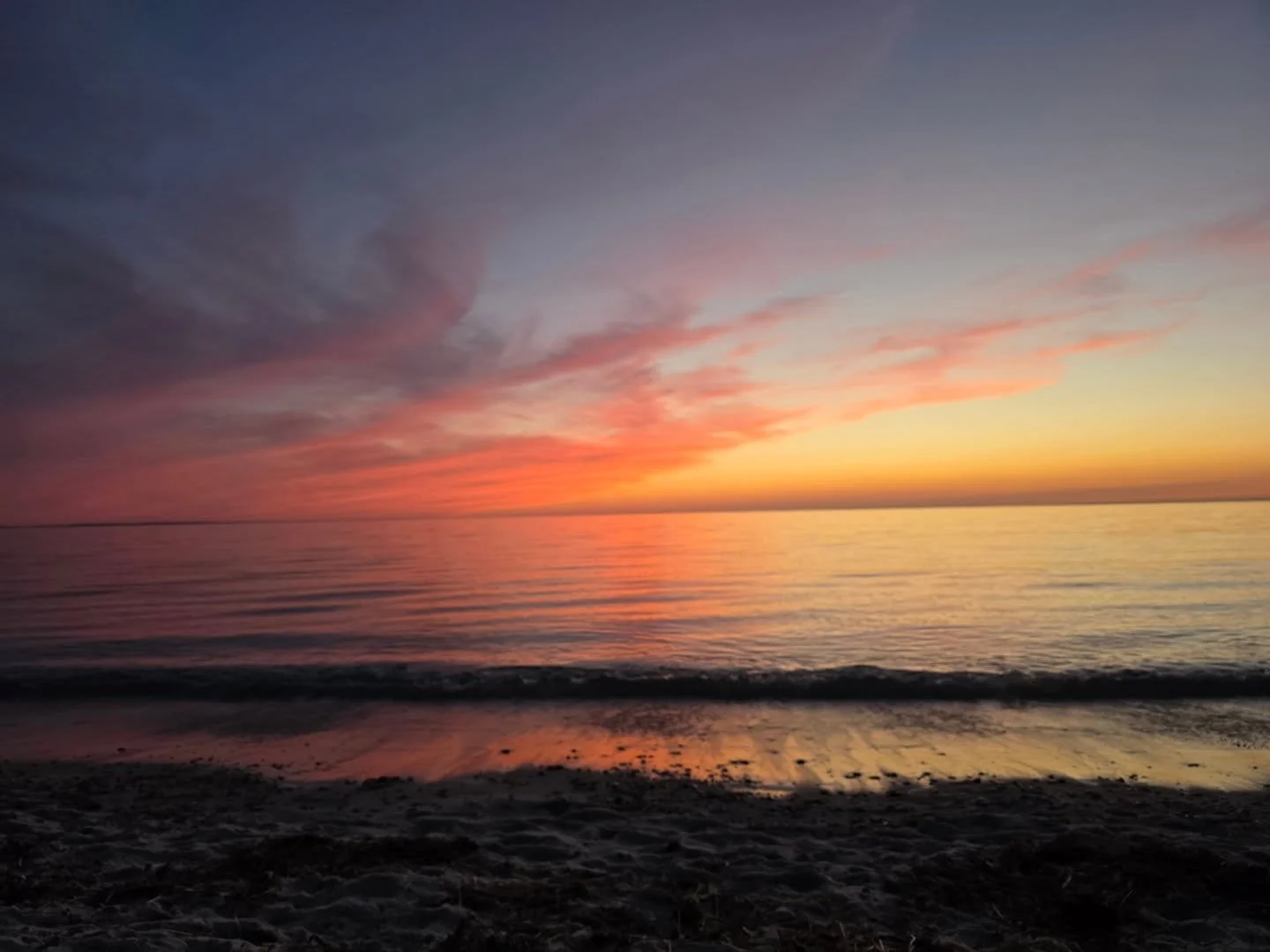 Which is your favorite color of nature's artwork?

✍️ 📃 "Whisper by the Sea"
Whisper by
Whisper by the Sea
What should this precious life mean to me?
The sunset says it all
Reminds you of what you're living for
Whisper by
Whisper by the Se