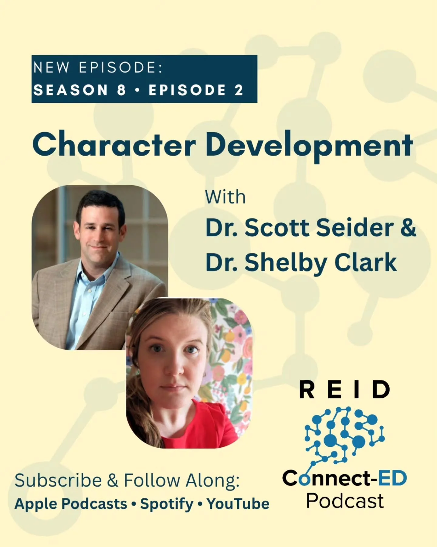 Reid Connect-ED Podcast S8 E2: Character Development w/Dr. Scott Seider and Dr. Shelby Clark

In this episode, Gerald and Alexis spoke with Dr. Scott Seider and Dr. Shelby Clark on the topic of developing character, with a context of how to develop c