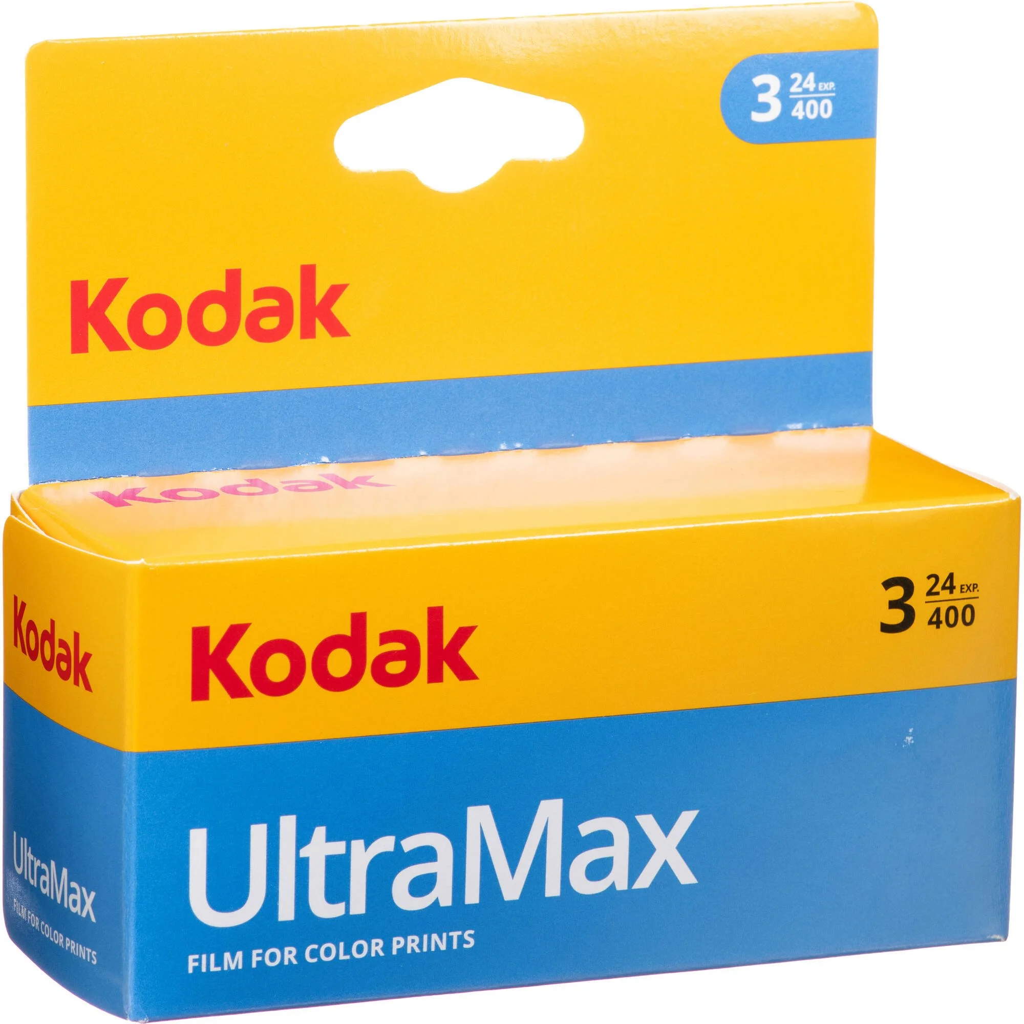 Kodak Ultramax 24 exp (35mm roll film) 3-Pack