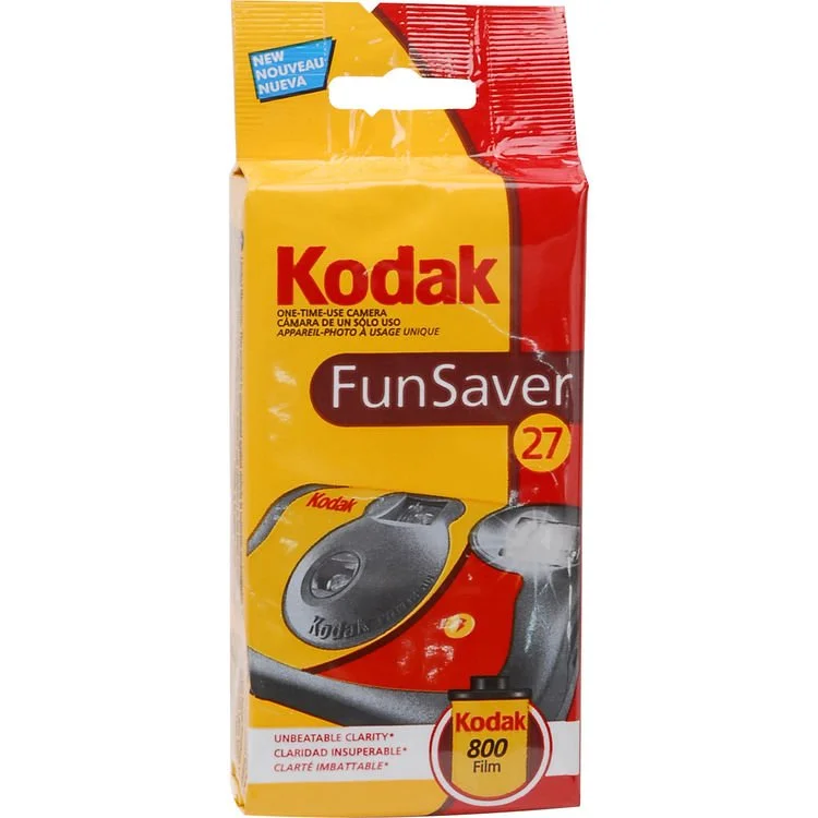 Kodak Fun Saver Single Use Camera 27exp