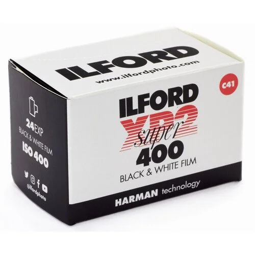 Ilford XP2 Super Black and White 36exp (35mm Roll Film)