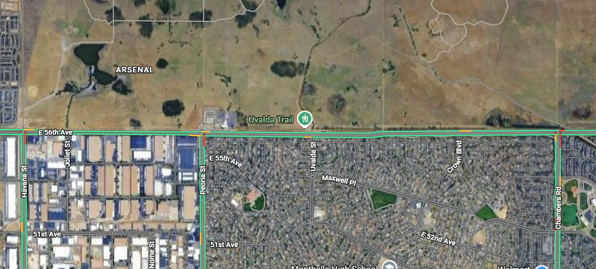 56th Avenue clean sweep