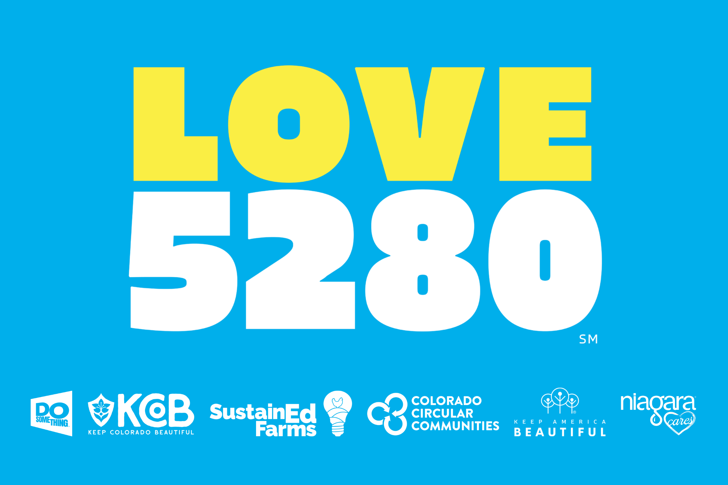 Community Event - LOVE 5280℠ Street Sweep Litter Cleanup event @ Sunken Gardens Park - Denver, CO