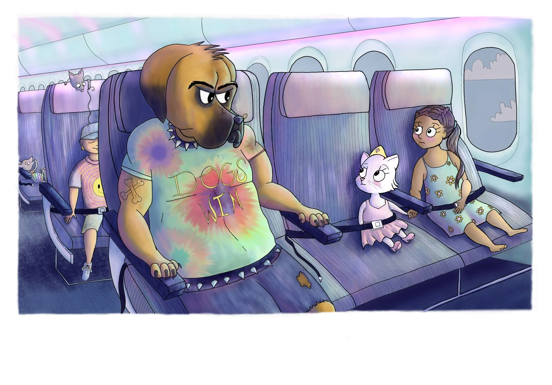 Yowi on the Jet Pt3 (early reader)