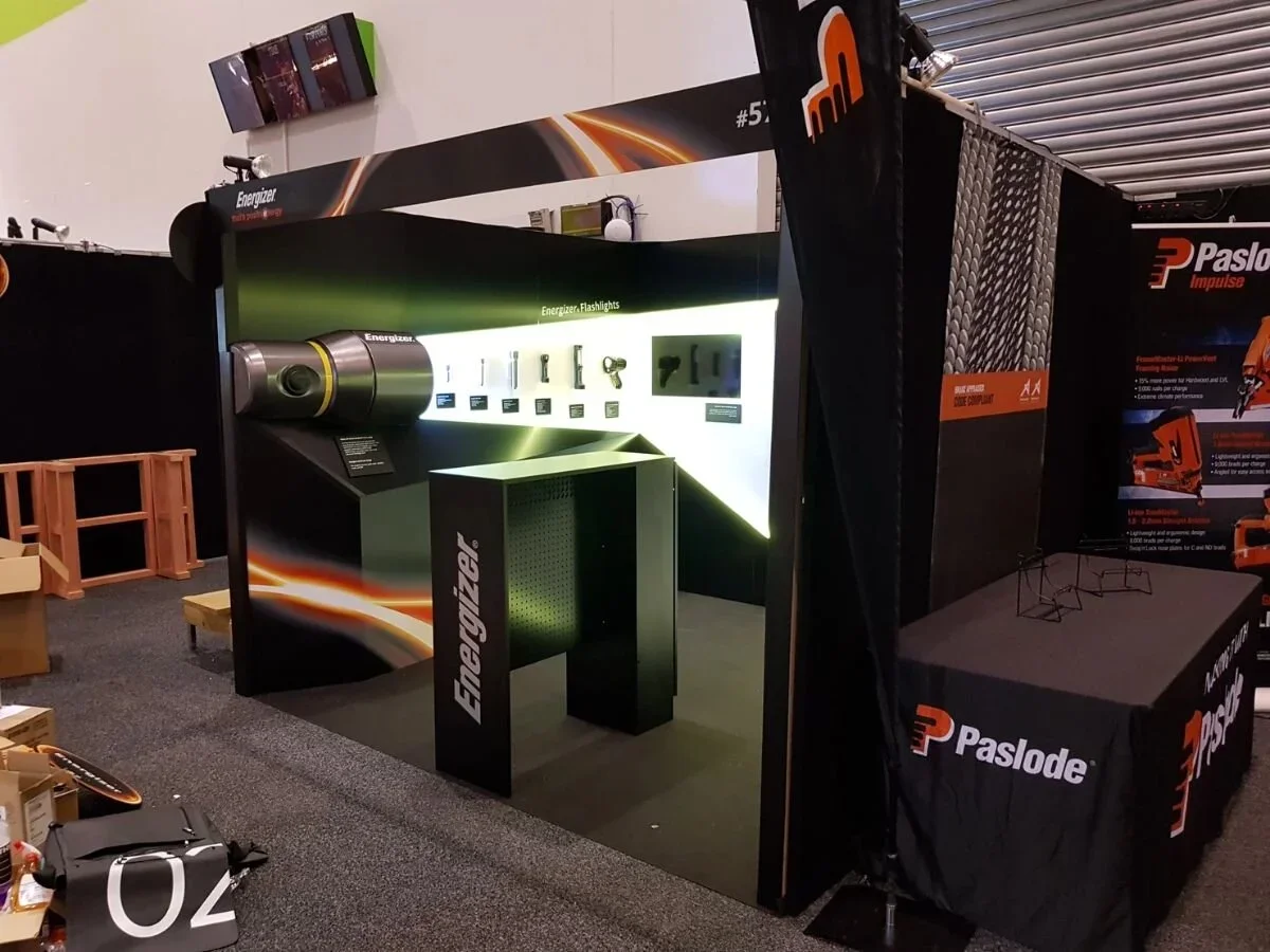 Energizer Expo Stand