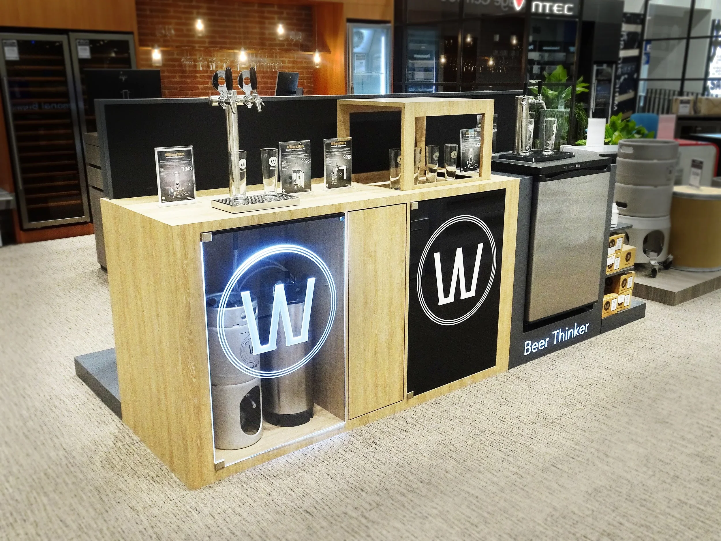 Williams Warn Sales Display