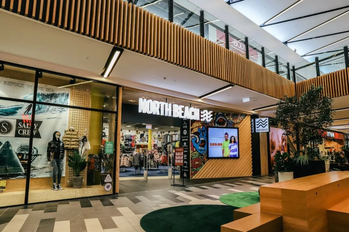 North Beach Tauranga Crossing Commercial Joinery and Signage