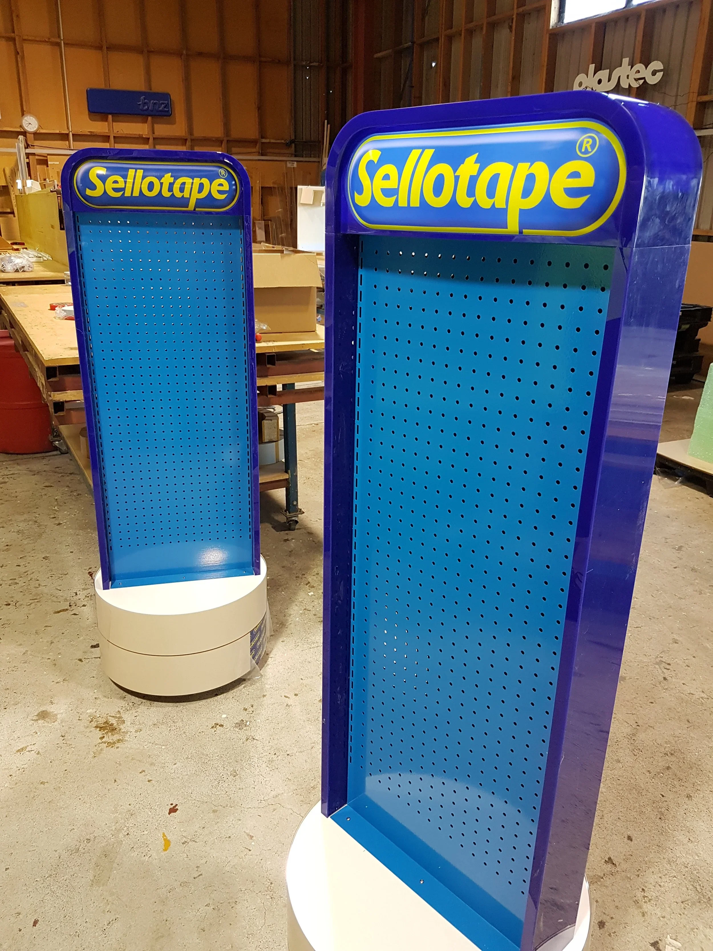 Sellotape Spinner Stands