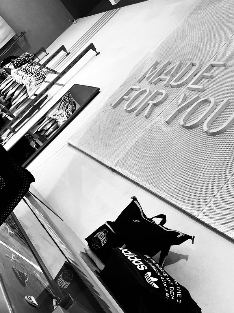 Made For You Lab: This is the customization station, where people can come to personalize their apparels, shoes or accessories,
