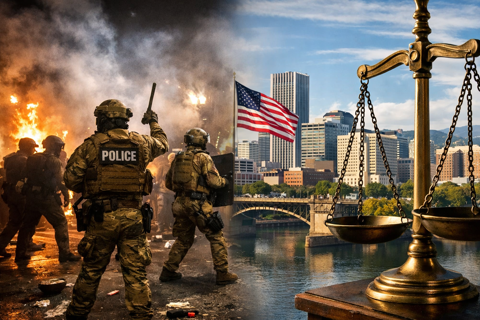 Portland escalated federal civil rights allegations despite zero criminal referrals