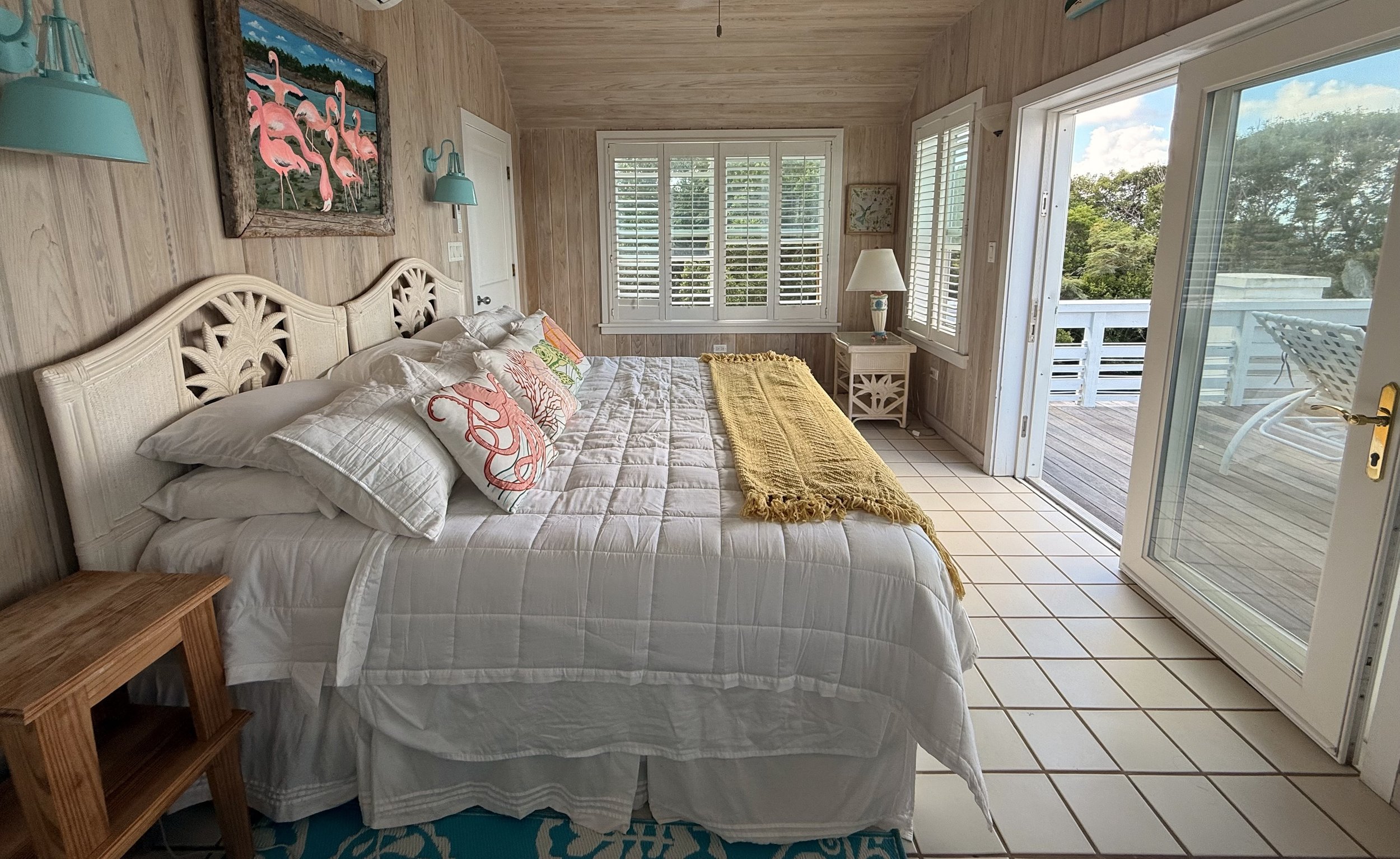 upstairs bedroom #1 (private deck)