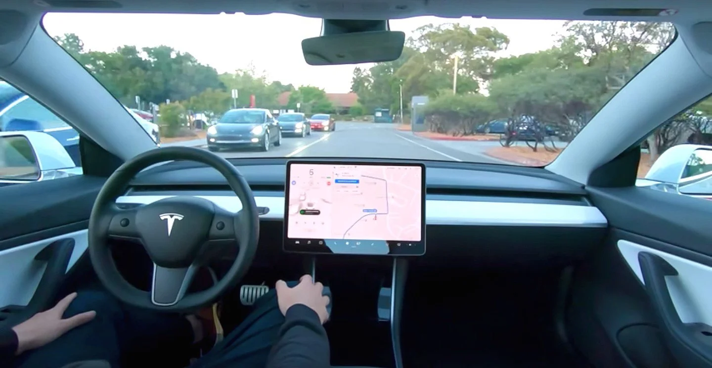 Tesla self-driving upgrade
