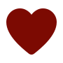 Red heart shape