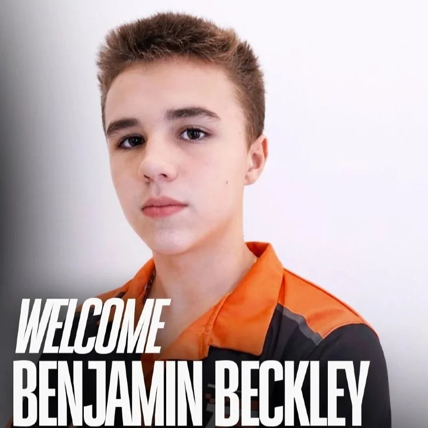 ¿Quién es Benjamín Beckley? El joven piloto que hace historia en Europa