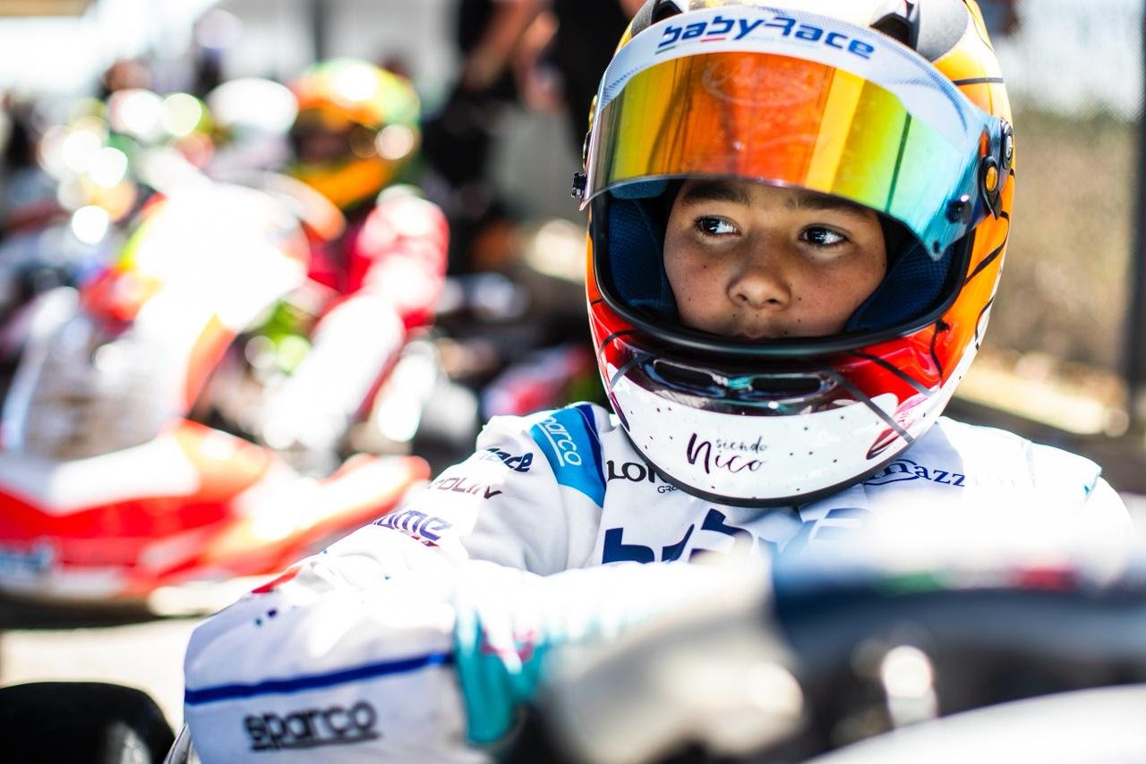 Nico Salazar logra su primer podio en Italia y sigue creciendo en el karting europeo