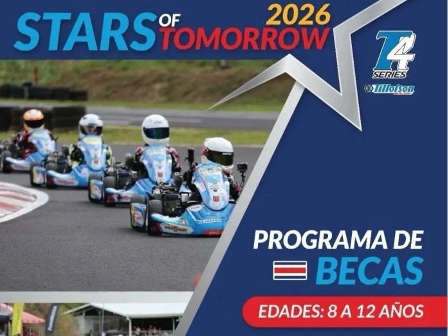 ACCR abre convocatoria para becas de kartismo Star of Tomorrow: así será la selección de nuevos pilotos en Costa Rica
