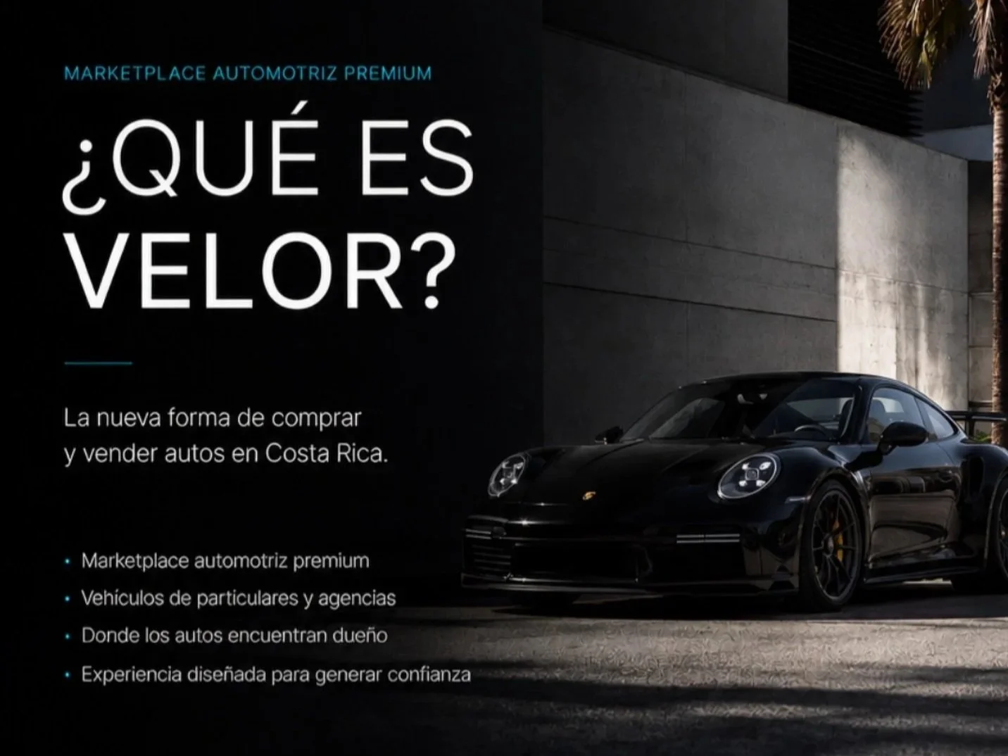 Velor: la nueva plataforma para comprar, vender y consultar autos en Costa Rica