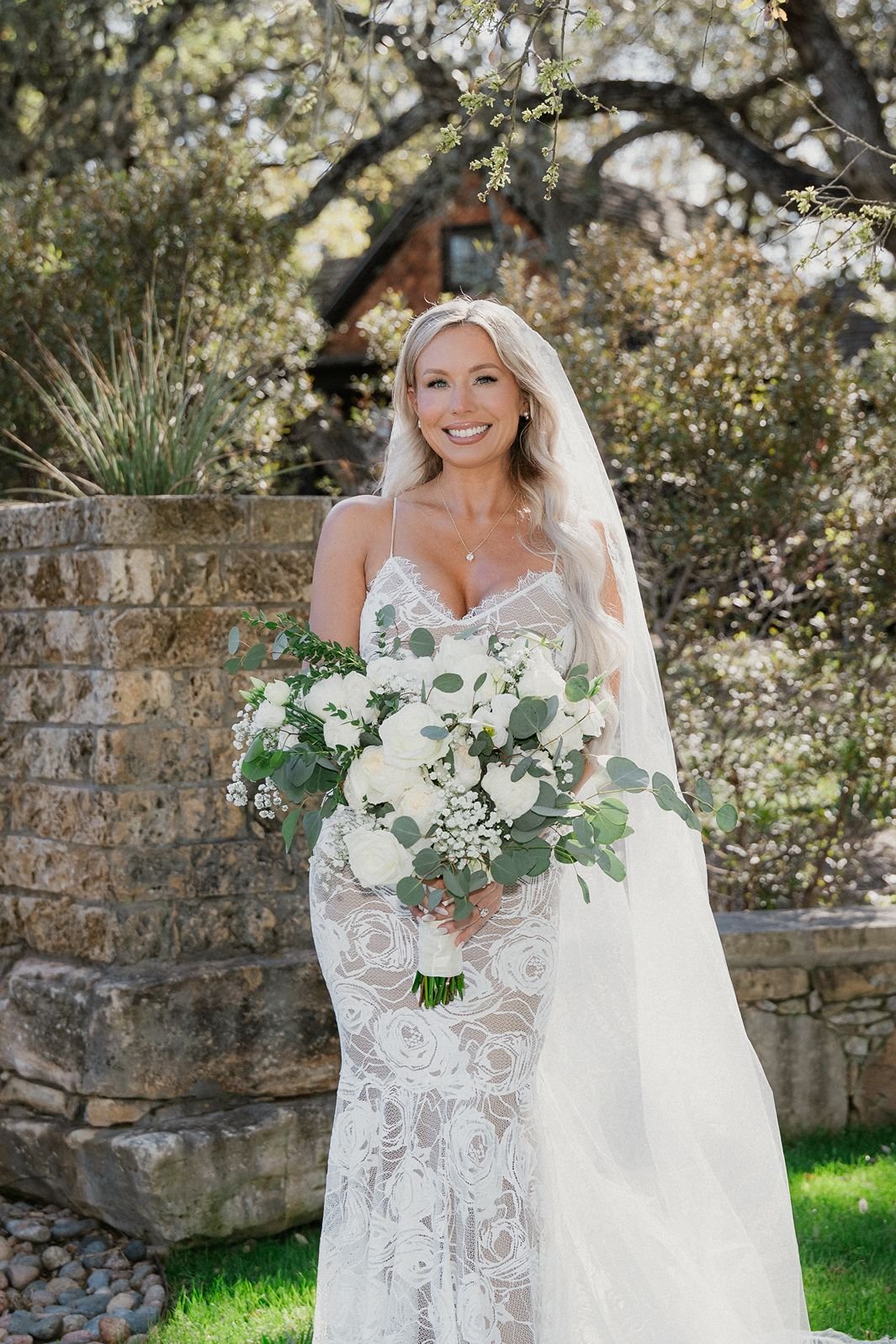 Camp Lucy bridal portrait