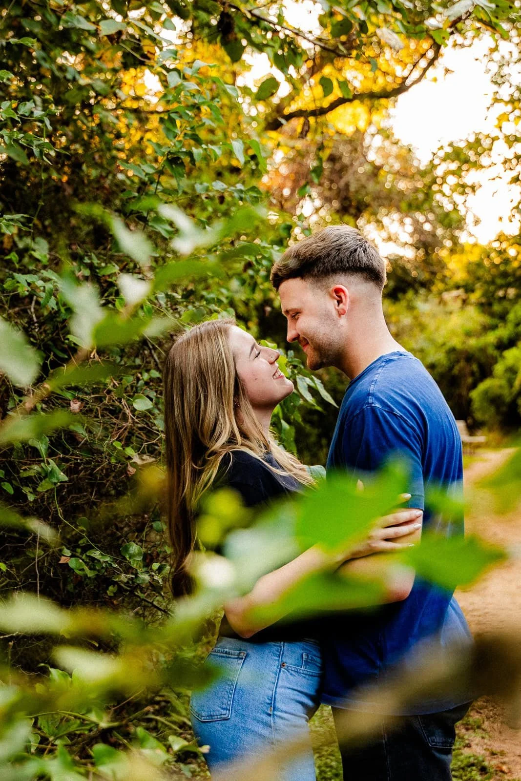 Outdoor proposal photography in Austin, TX
