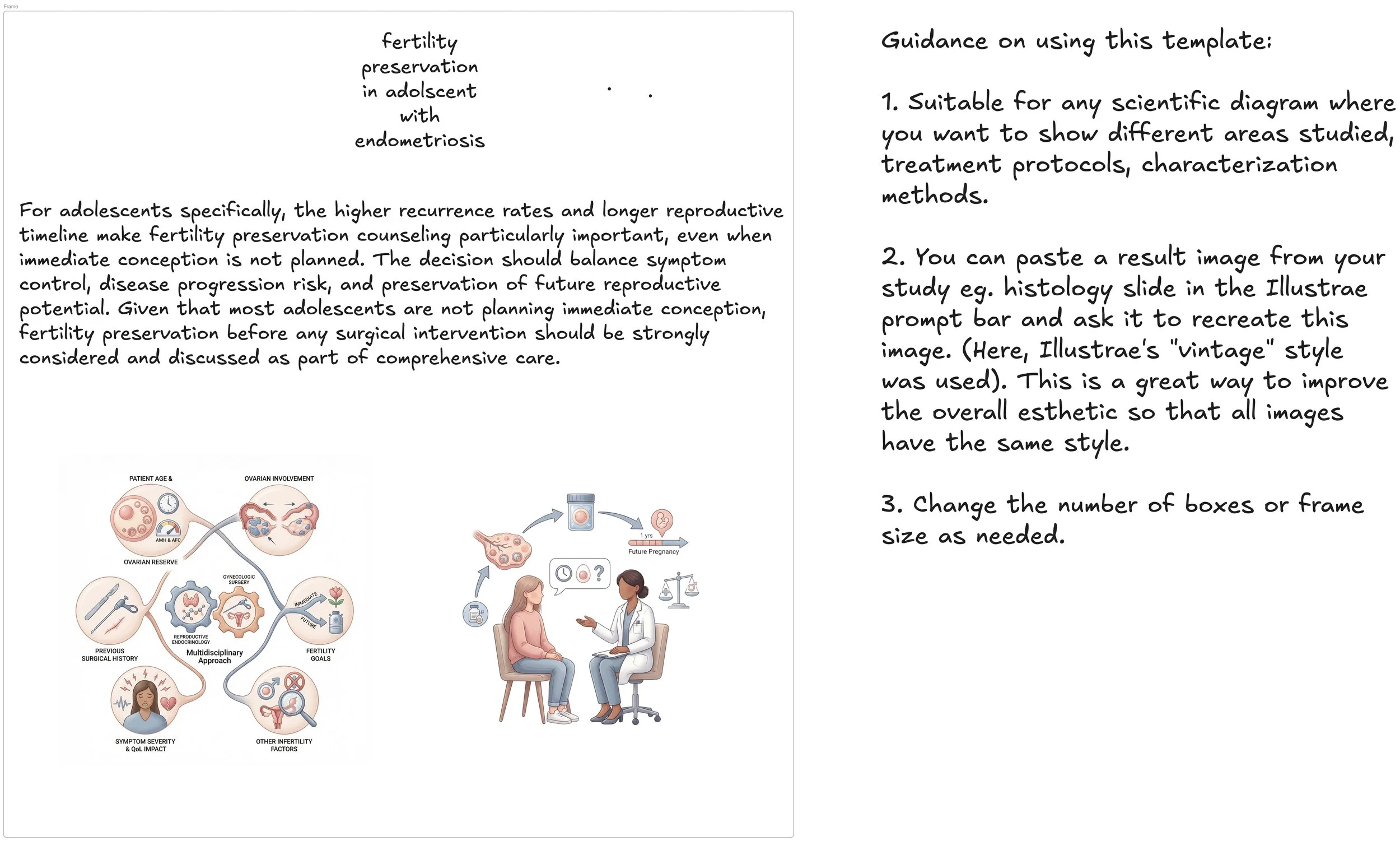 Fertility preservervation in adolescents with endometriosis

For adolescents specifically, the higher recurrence rates and longer reproductive timeline make fertility preservation counseling particularly important, even when immediate conception is n