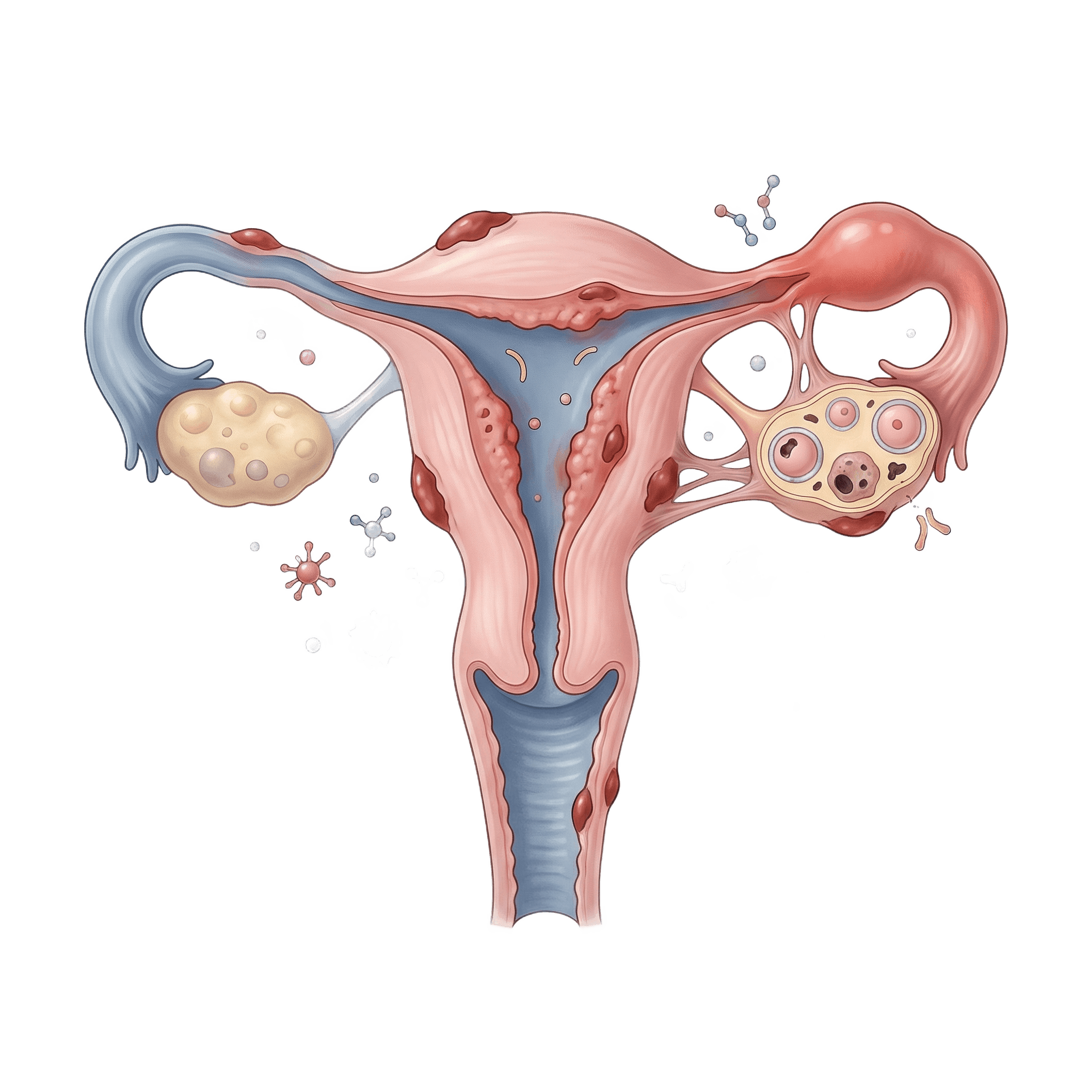 Endometriosis is a significant concern for many women, affecting 25-40% of those facing infertility. This condition impairs fertility through various mechanisms, including:

- Anatomic distortion caused by adhesions
- Impaired tubal patency
- Comprom