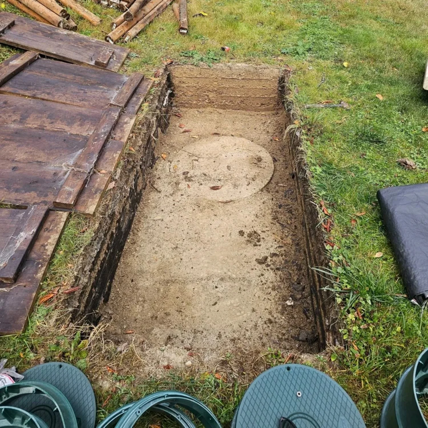 Septic tank lids