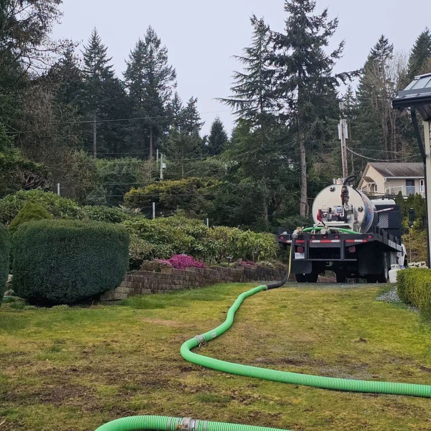 Septic Pumping Truck