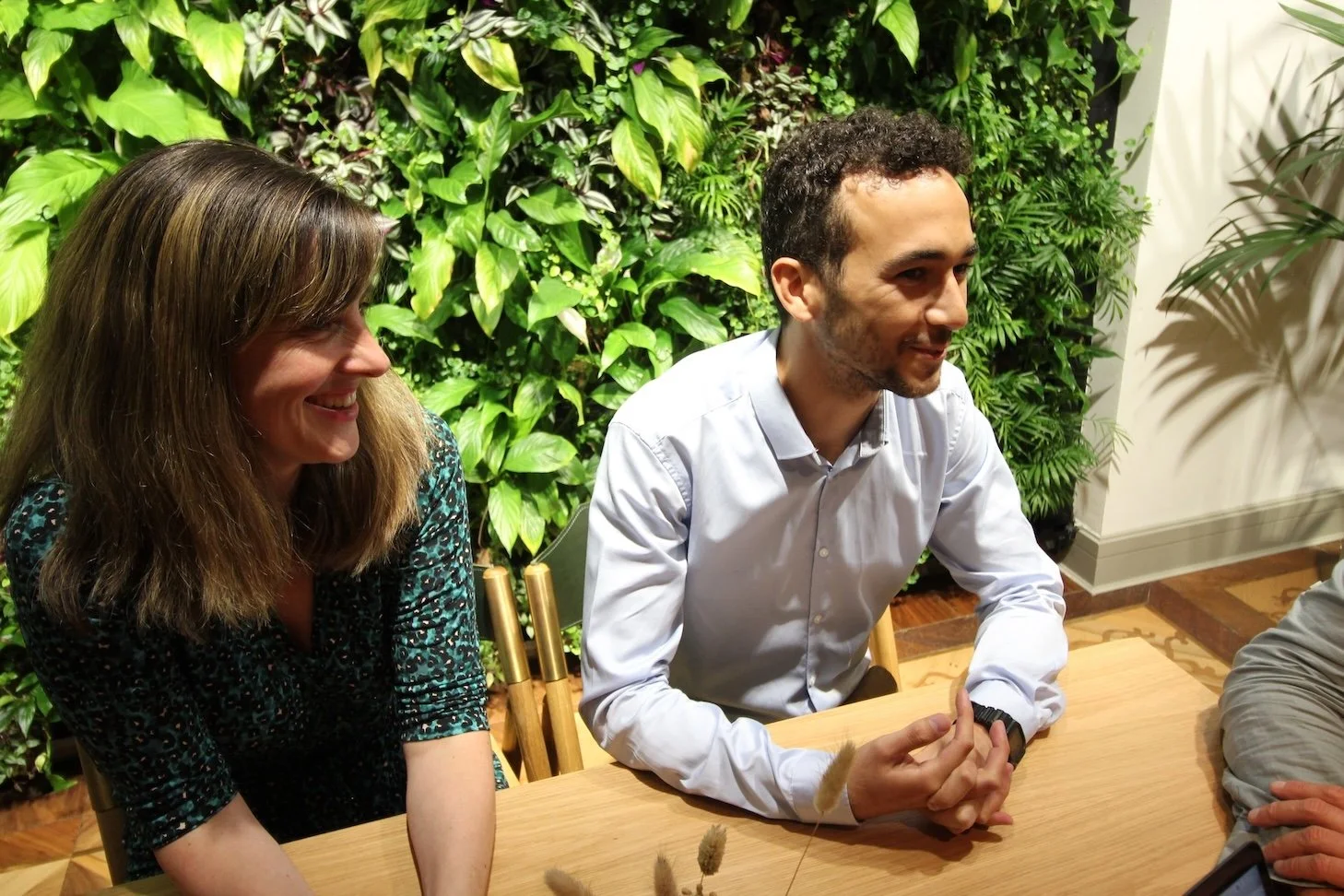 OSS team during client meeting