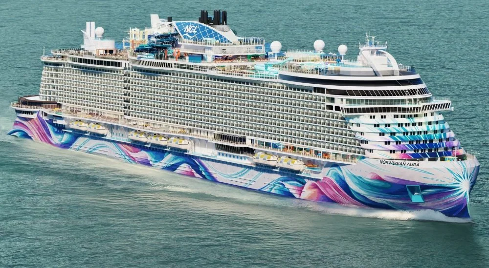 Norwegian Cruise Line ship at sea featuring freestyle cruising from Galveston, Miami, and New Orleans