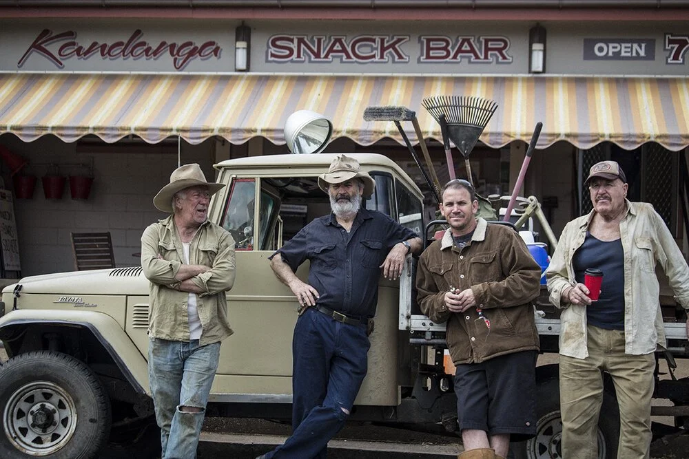 Steve Bisley, John Jarratt, Chris Sun & Roger Ward - BOAR