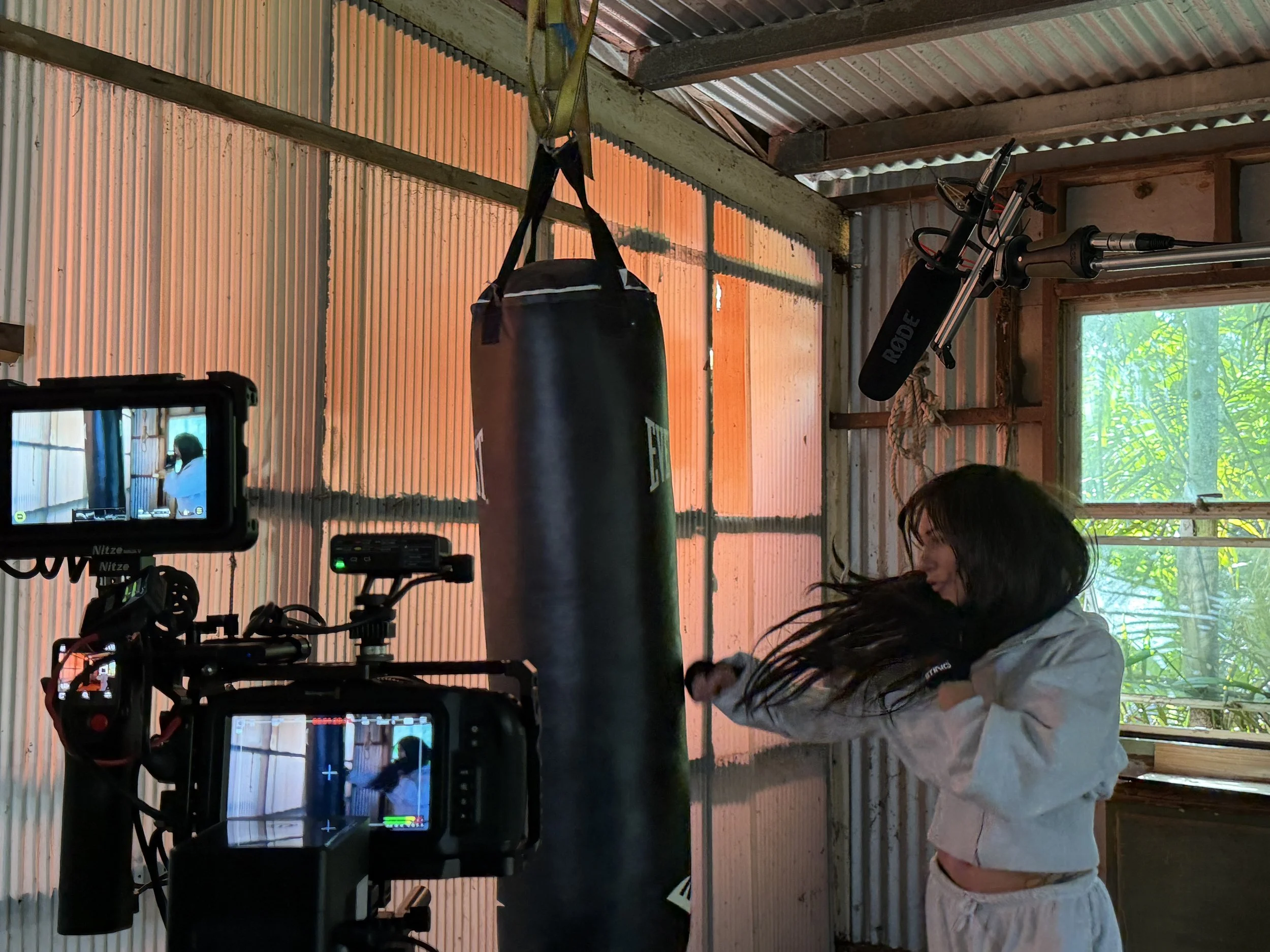 Angela De Groot Showreel Shoot