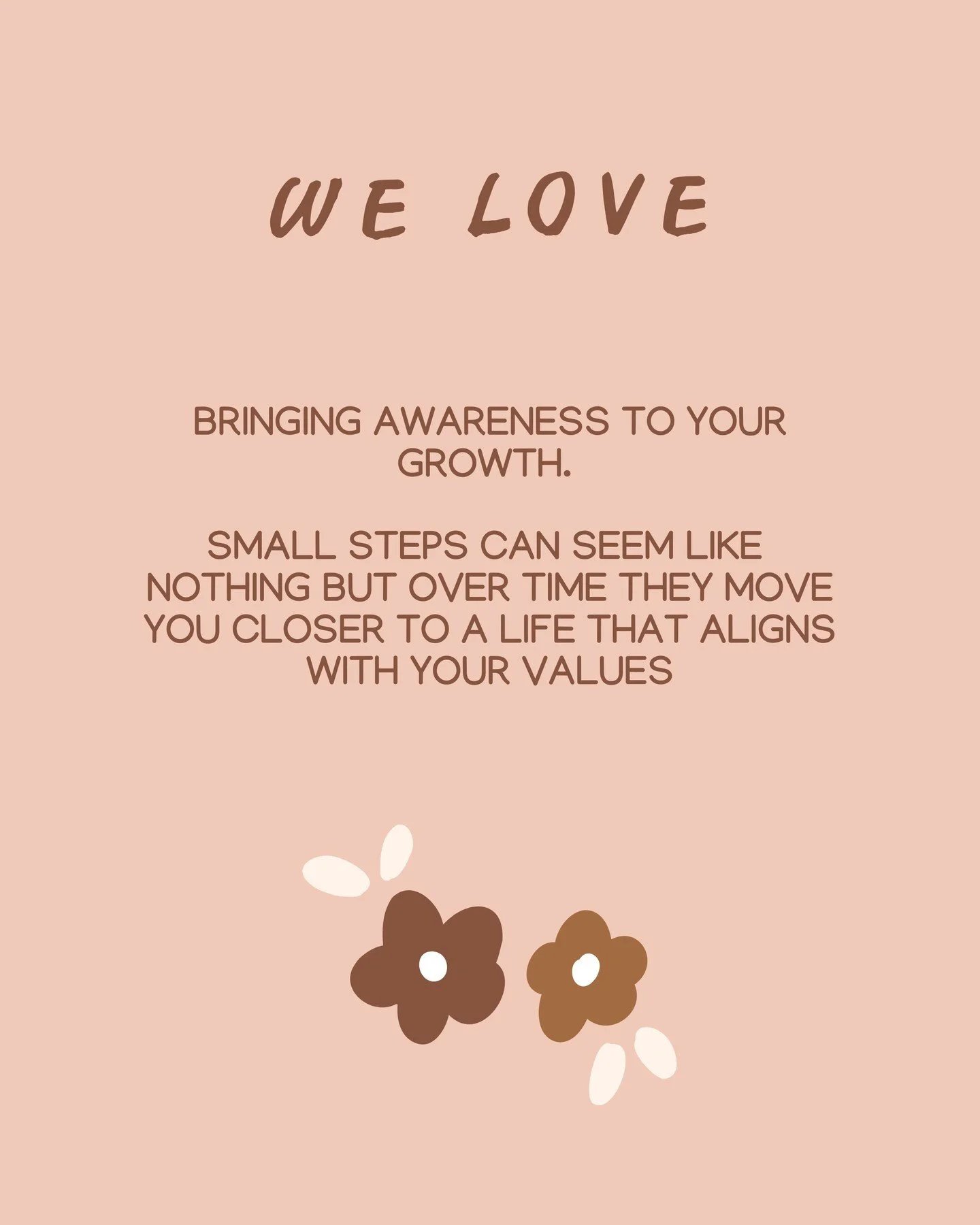 From little things, big things grow.