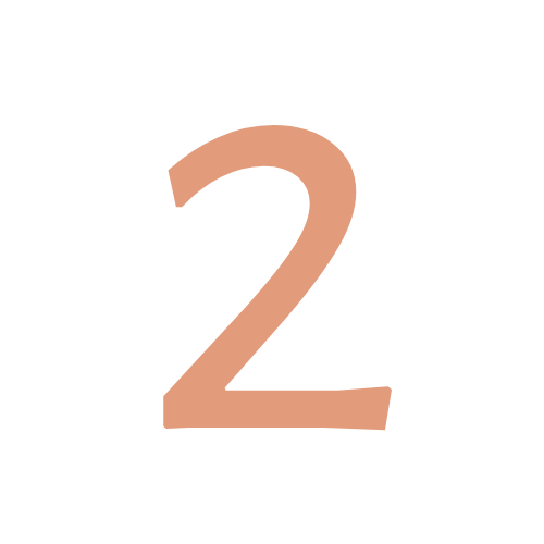 Number 2 on a white background with a circular black border