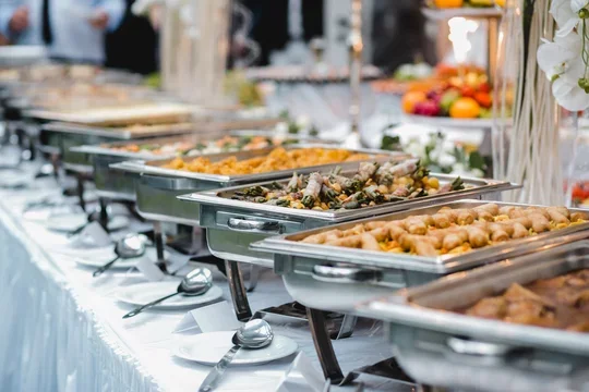 Buffet style catering