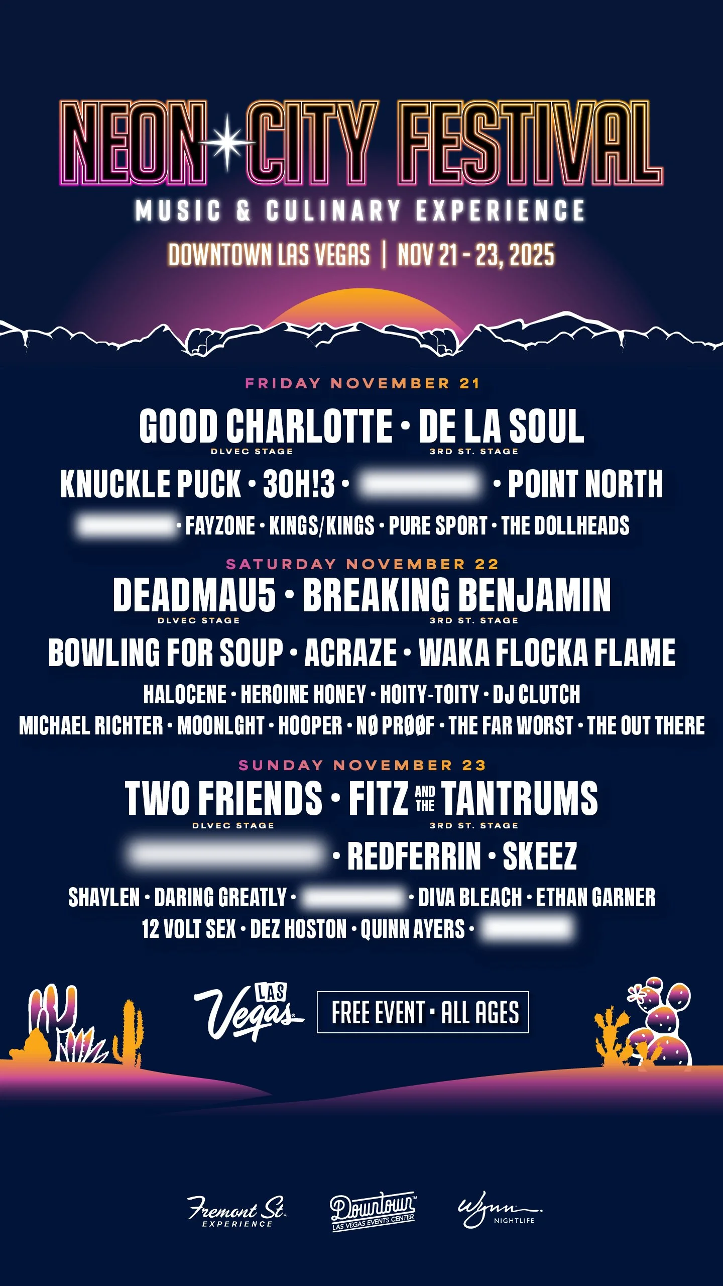 Phase II Lineup