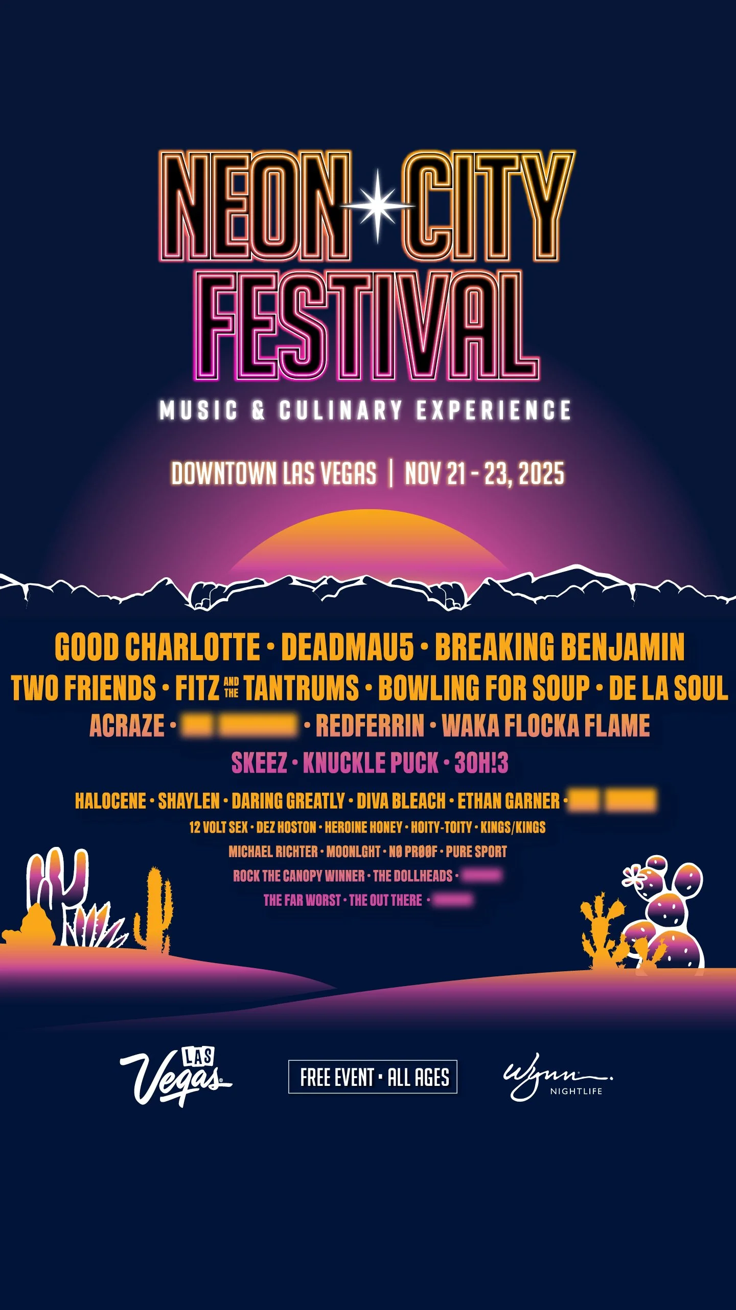 Phase I Lineup