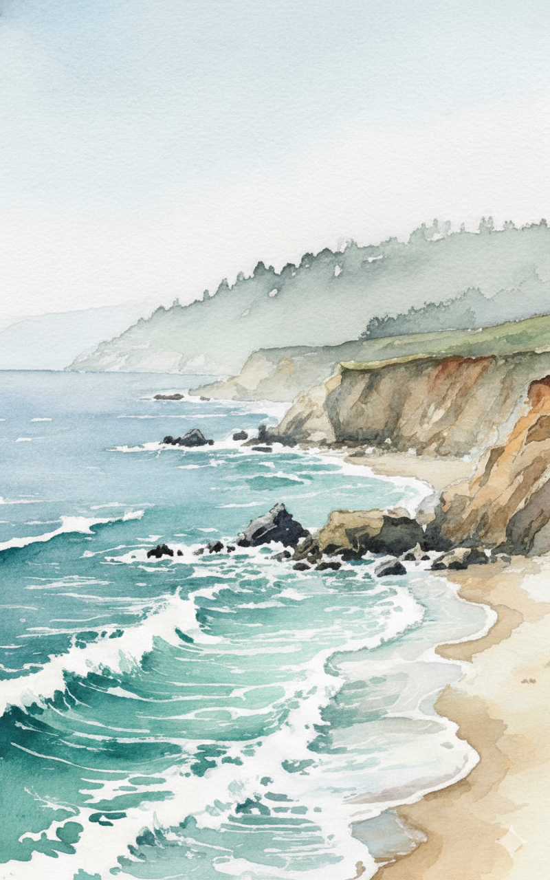The Coastal Palette: Watercolor Fundamentals
