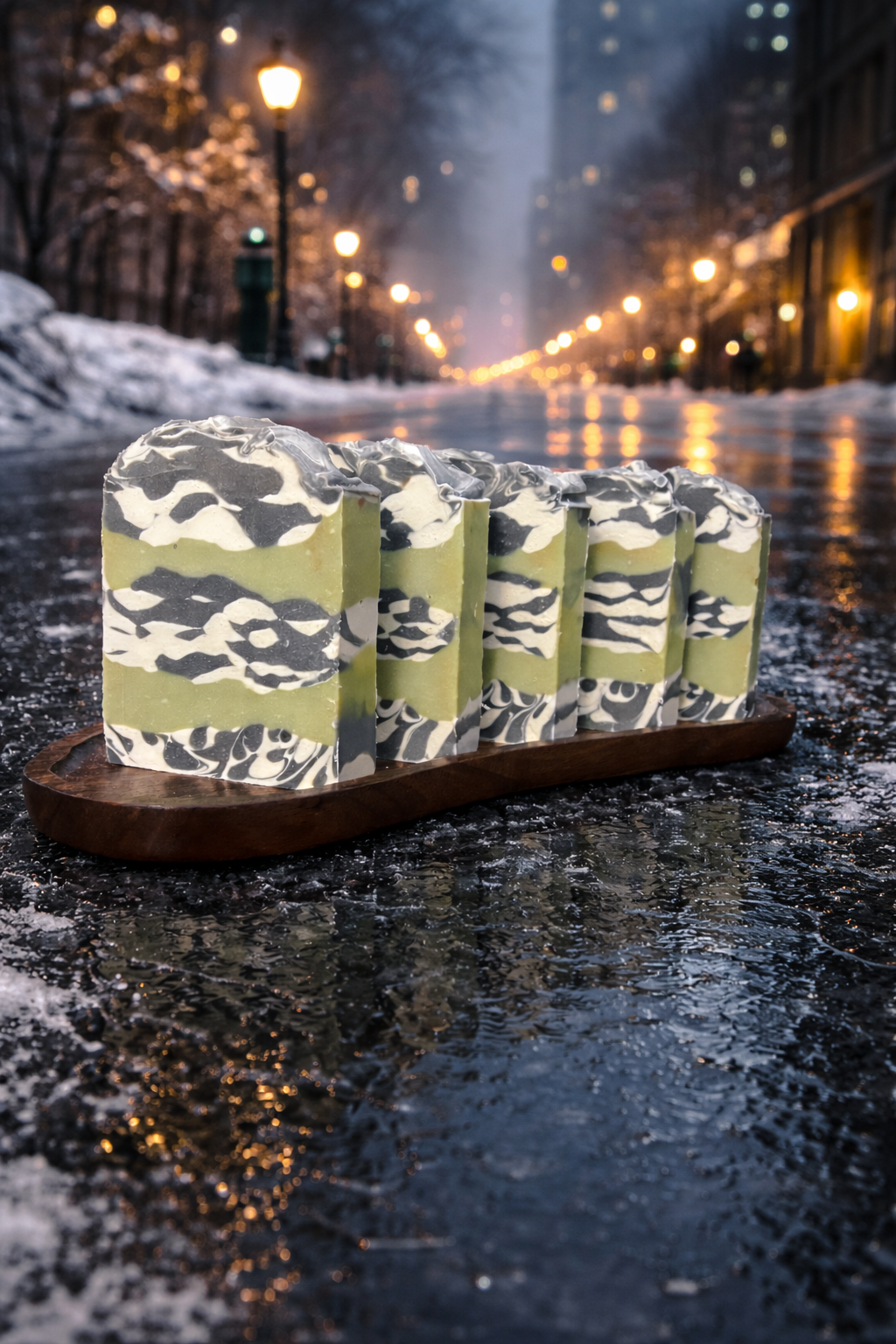 Black Ice Goat’s Milk Tallow Soap