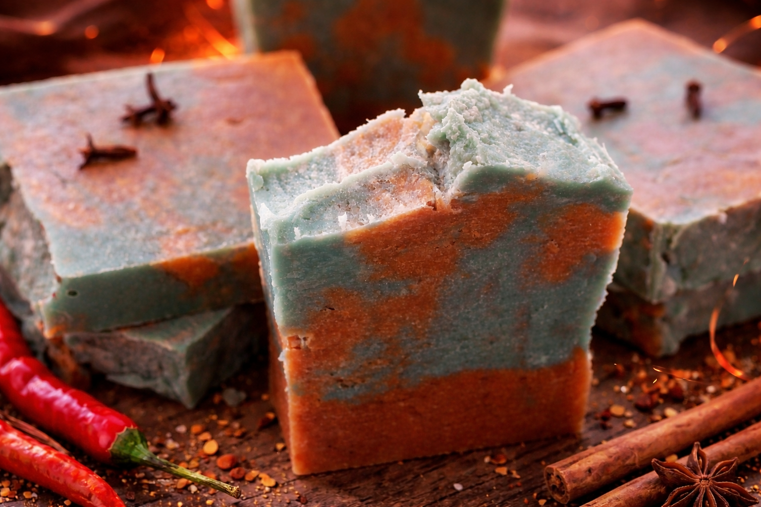 Fire Spice Goat's Milk Tallow Soap