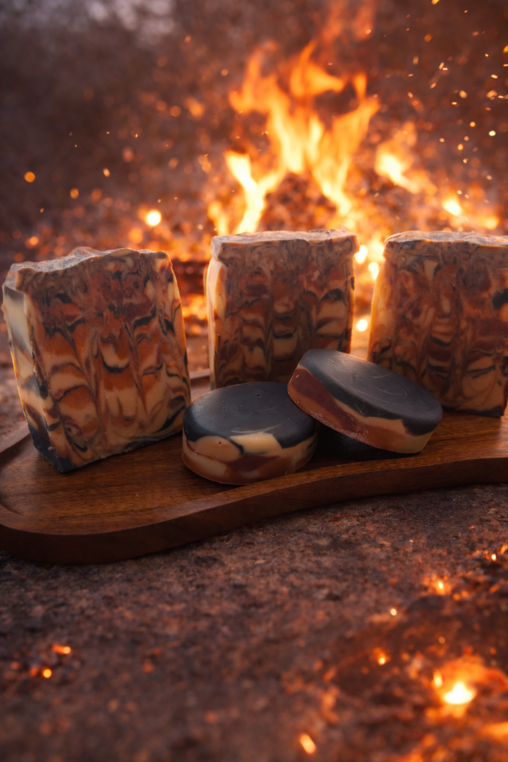 Bonfire Goat’s Milk Tallow Soap