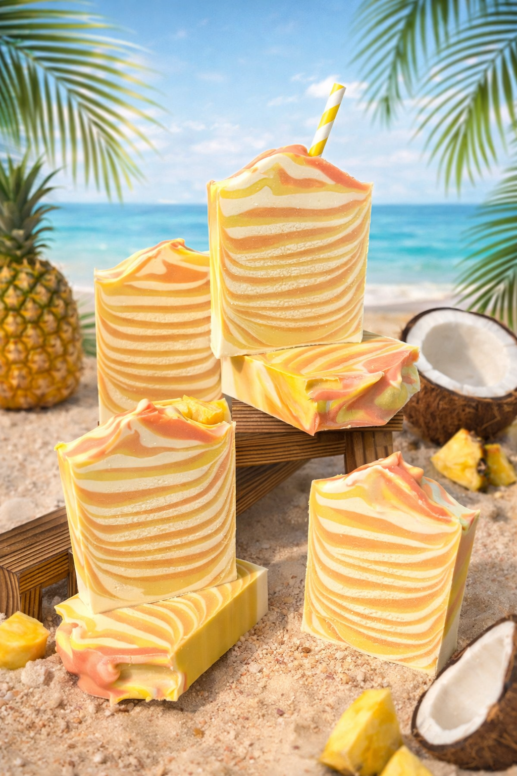 Pina Colada Smoothie Goat’s Milk Soap