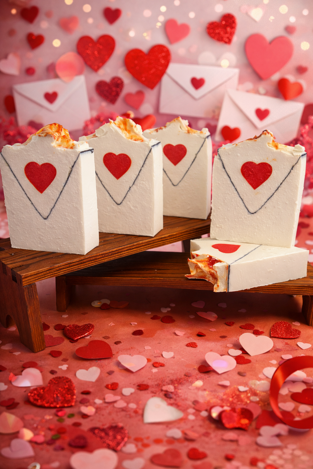 Valentine’s Love Letter Goat’s Milk Tallow soap