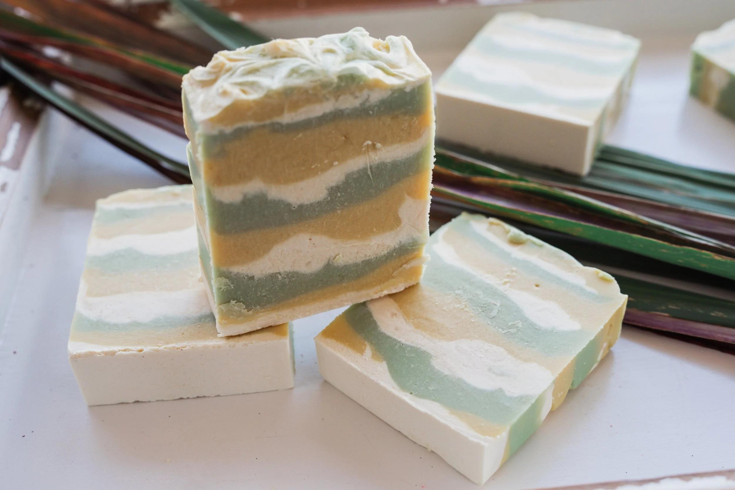 Sage and Lemongrass Goat's Milk Tallow Soap