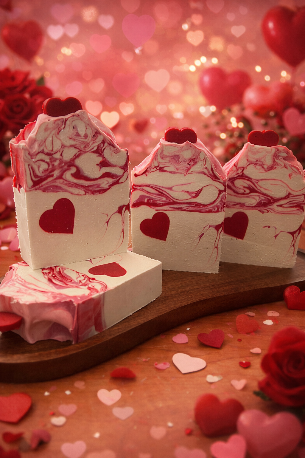 Valentine’s Heart-full Goat’s Milk Tallow Soap