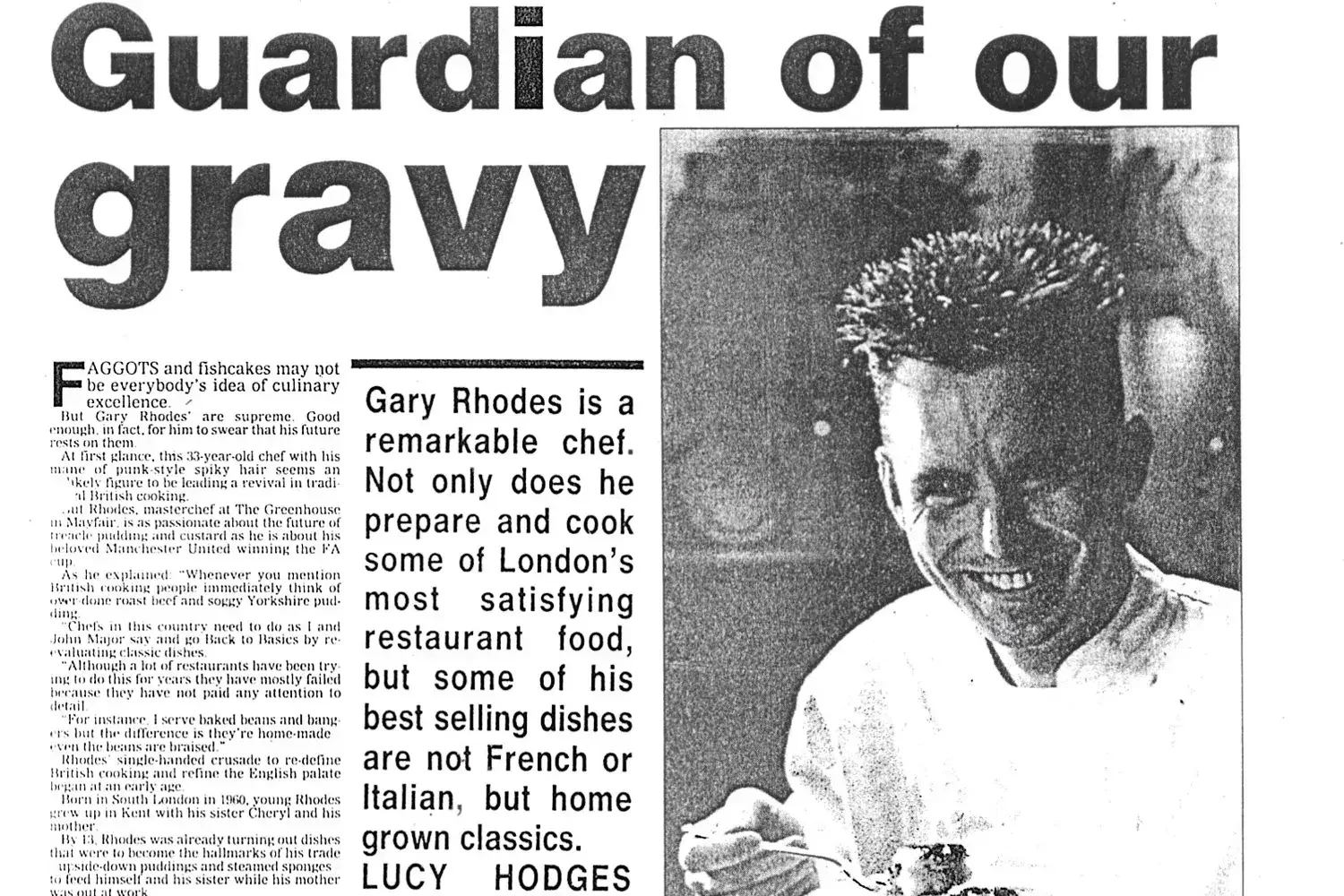 Gary Rhodes interview