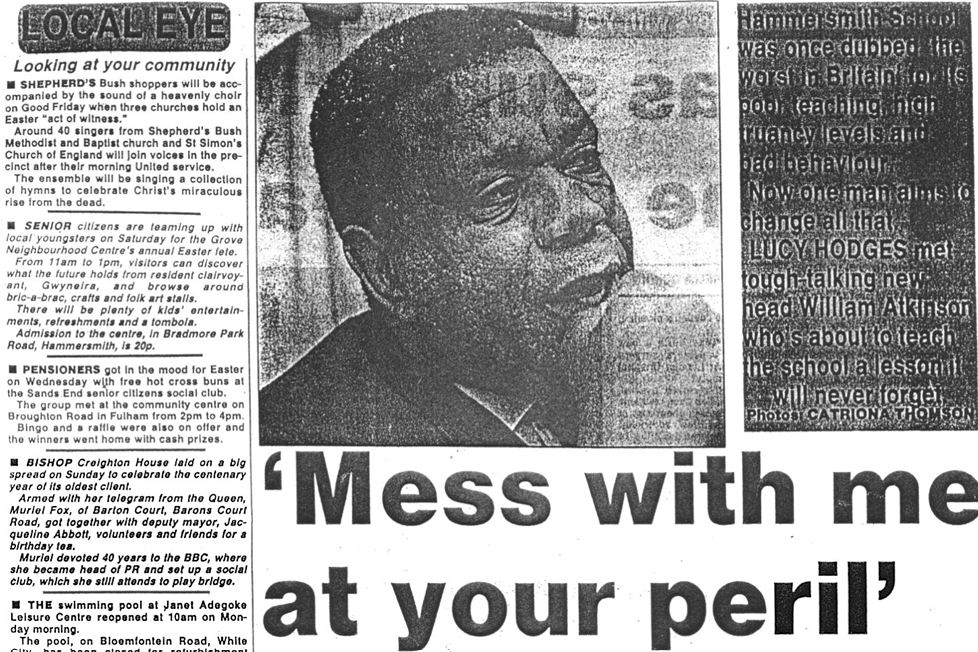 Willie Atkinson interview