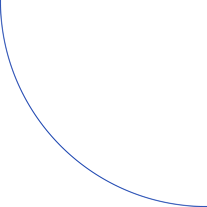 Diagram of a parabola with labeled focus and directrix