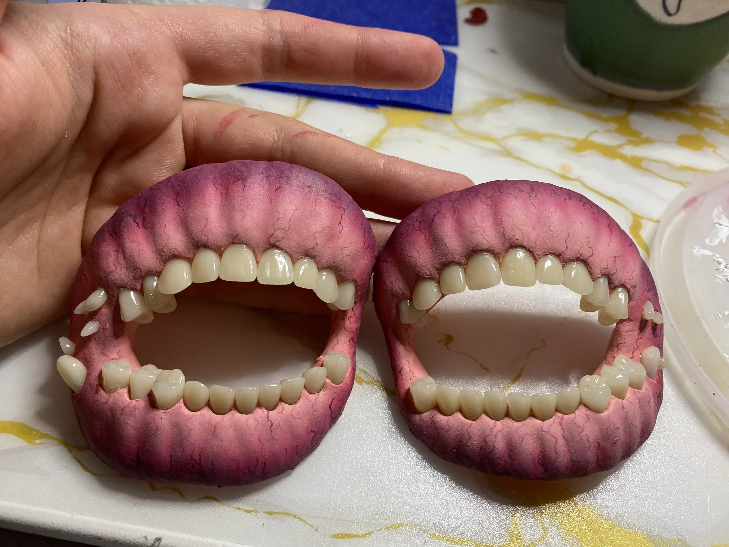 Finished paint job (without sealant)